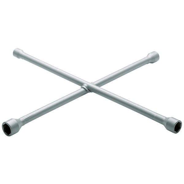 Wheel Wrench, 4-Way, 19 x 22 x 24 x 27mm
